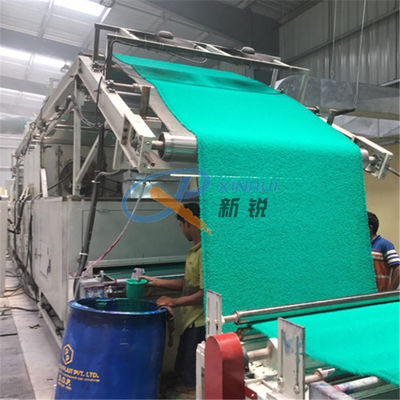 1800mm CER Spray-Seiden-Tür Mat Making Machine