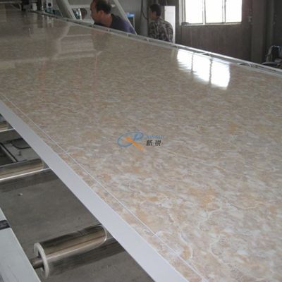 PVC-Brett blatt 400kg/H 2440mm Marmor, dasmaschine herstellt