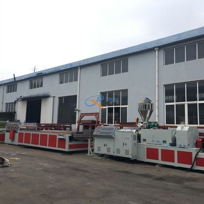SJSZ80 WPC Tür-Platten-Fertigungsstraße PVCs hohle