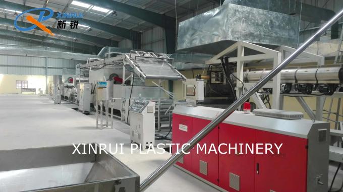 Doppelte Farbschaum-Rückseite PVC-Spulen-Tür Mat Making Machine
