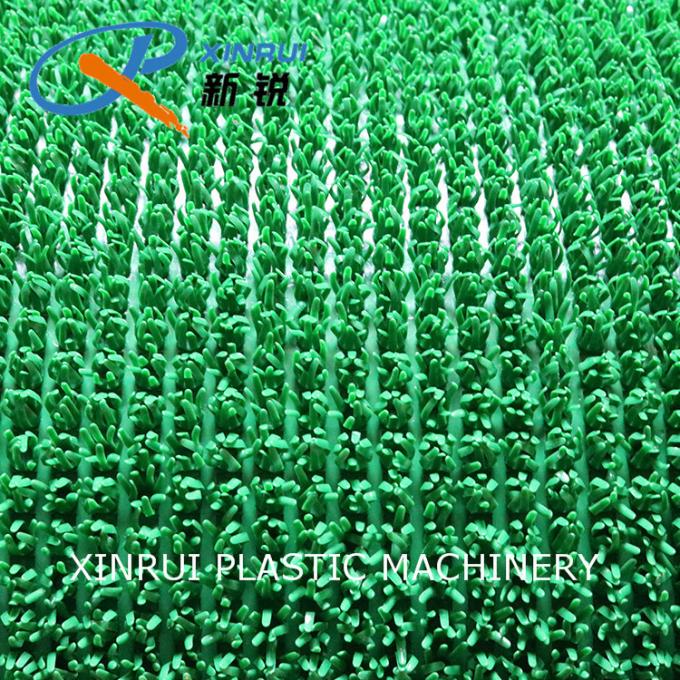 CER genehmigte Plastik-PET-LDPE-HDPE künstlichen Gras-Boden Mat Making Machine